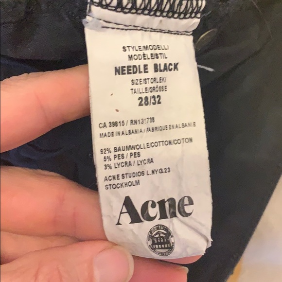 Two pairs ACNE studios needle jean size 28 - Picture 6 of 9